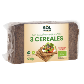 Pa Alemany 3 Cereals 500g